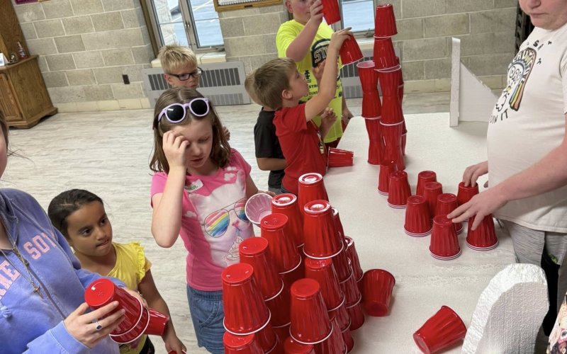 VBS Cup Tower Activity